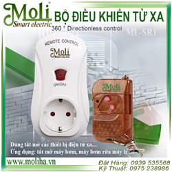 THIẾT BỊ ĐIỀU KHIỂN TỪ XA BẰNG REMOTE MOLI