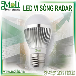 ĐÈN LED CẢM ỨNG BẰNG VI SÓNG ML – V9W